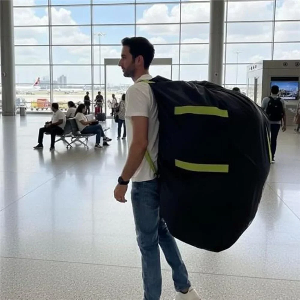 Large Stroller Travel Bag Airplane Cover Gate Check Baby Jogger Umbrella Carrier